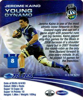 2008 Bluebird Foods Rugby Superstars #5 Jerome Kaino Back